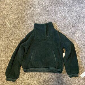 Athleta Green Tugga Sweatshirt (NWT)